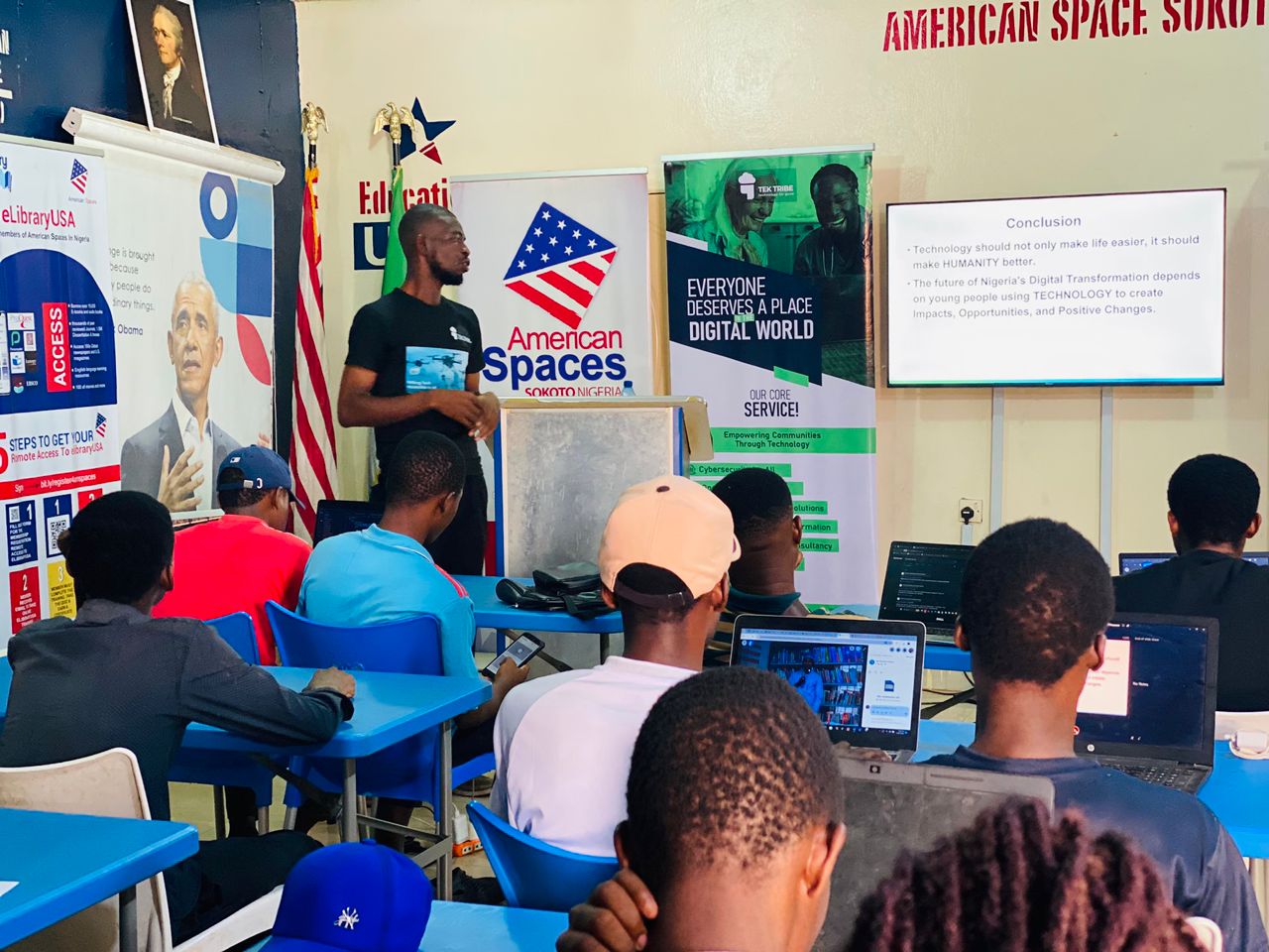 TekTribe session at American Space Sokoto