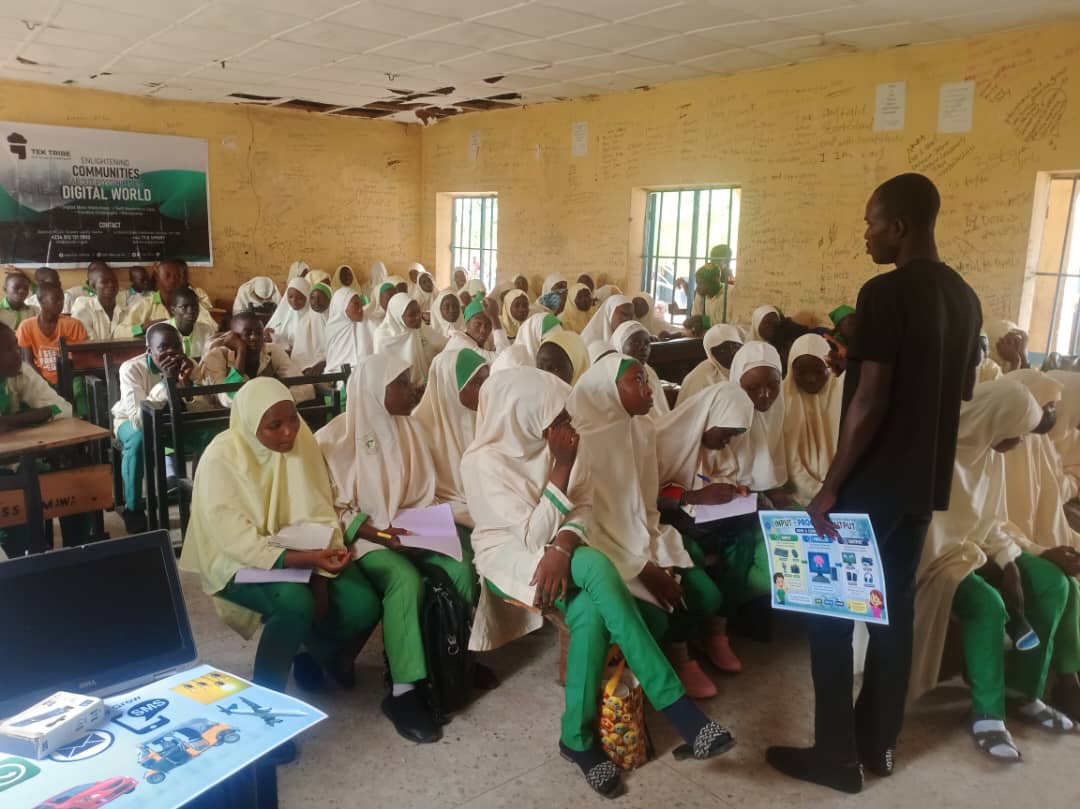 Classroom session at Limawa Model Secondary School